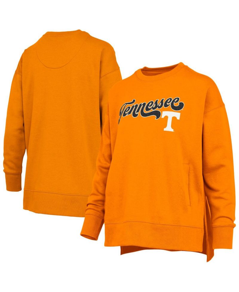 Women's Tennessee Orange Tennessee Volunteers Bonanza Chenille Harper Script Sweatshirt