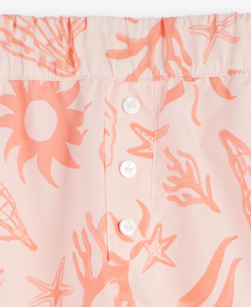 Women's Printed Woven Sleep Shorts