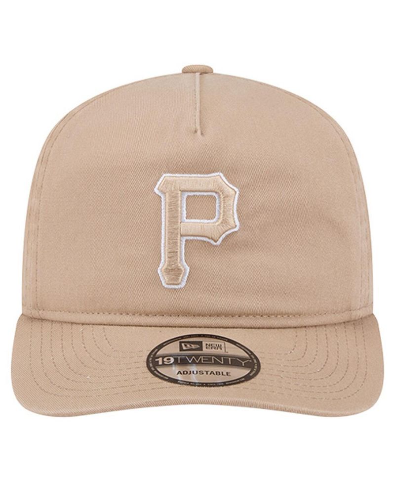 Men's Light Beige Pittsburgh Pirates Cam 19TWENTY Adjustable Hat