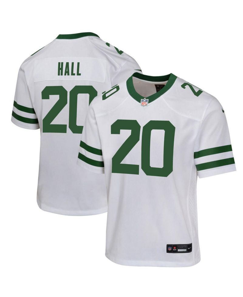 Big Boys and Girls Breece Hall Legacy New York Jets Game Jersey