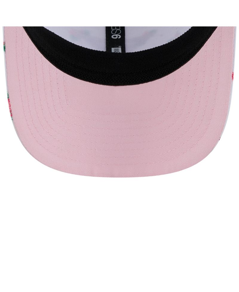 Men's White Dallas Cowboys Adventure Flamingo Pattern 9SEVENTY Stretch-Snap Hat