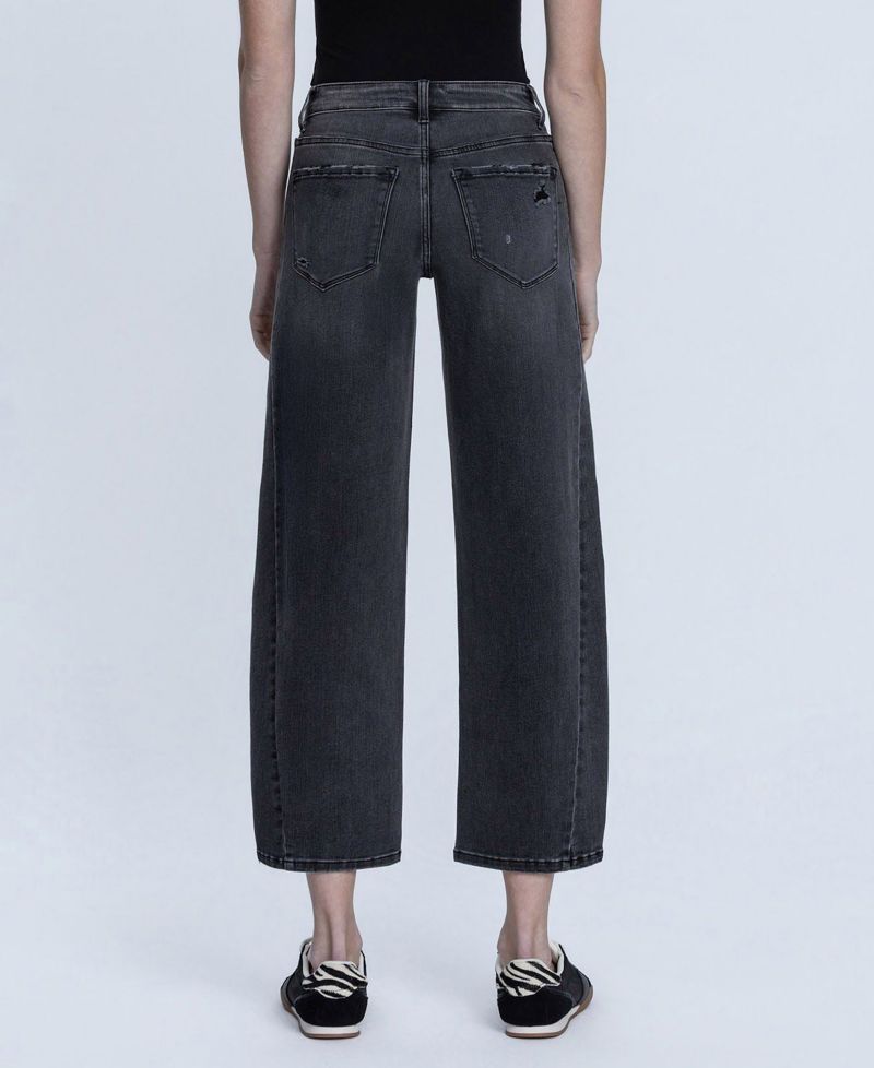 Women's Super High Rise Mild Barrel Jeans
