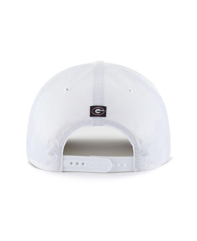 Men's White Georgia Bulldogs Condor Hitch Brrr Adjustable Hat