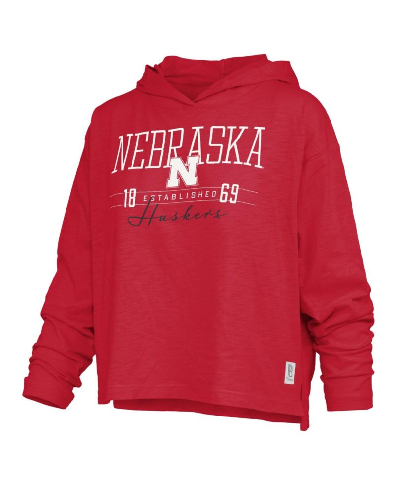 Women's Castillo Hooded Slub Oversized Long-Sleeve T-Shirt
