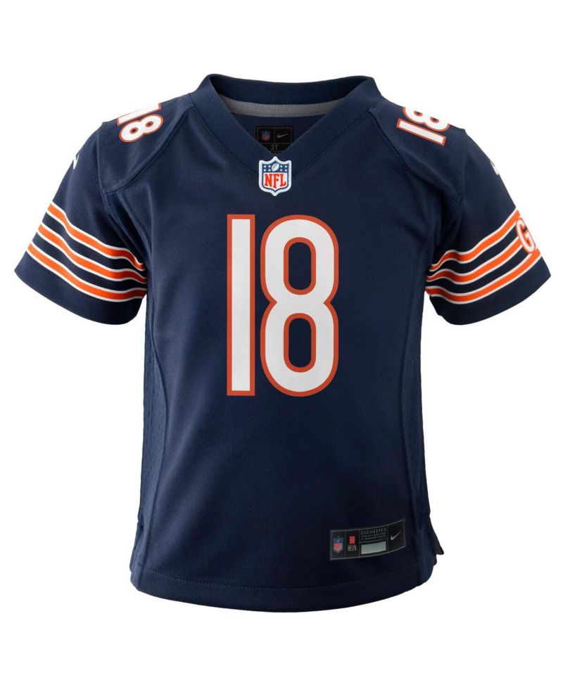 Big Boys and Girls Caleb Williams Navy Chicago Bears Game Jersey