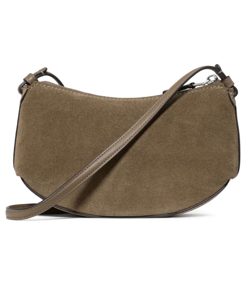 Loop Suede Small Crossbody Handbag