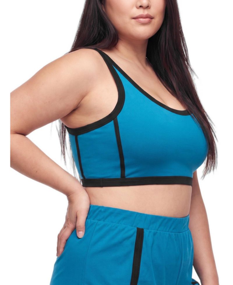 Plus Size Super Soft Performance Jersey Active Bra