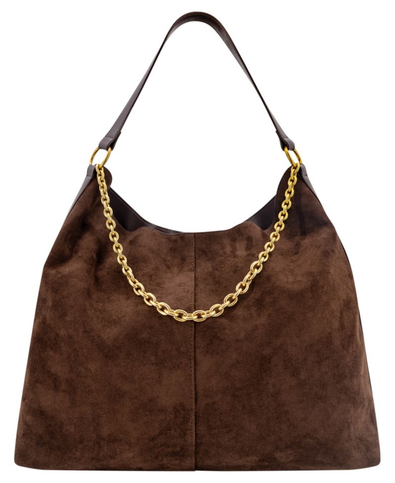 Sava Suede Large Tote Handbag