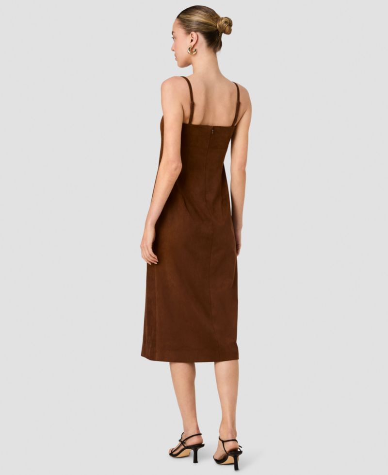 Women's Sonja Sweetheart Neck Sleeveless Midi Dress