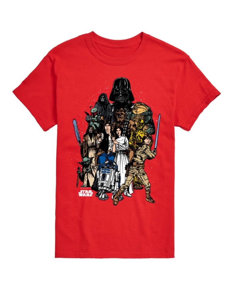 Men's Character Collage Short-Sleeve Graphic T-Shirt