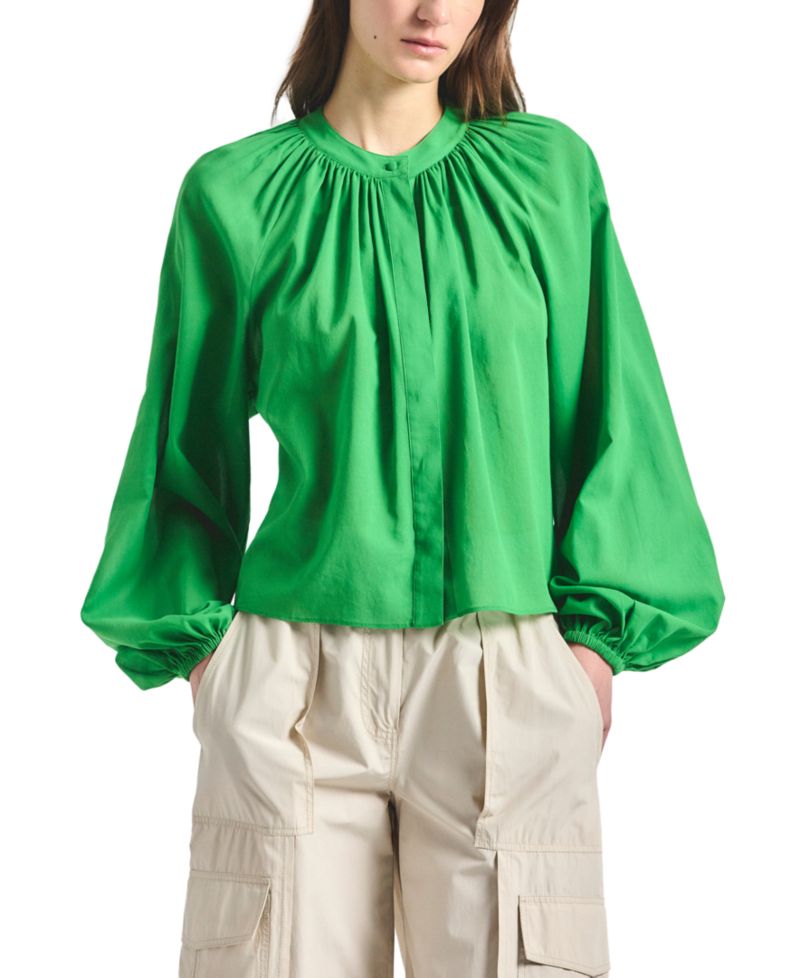 Women's Zoey Balloon-Sleeve Top
