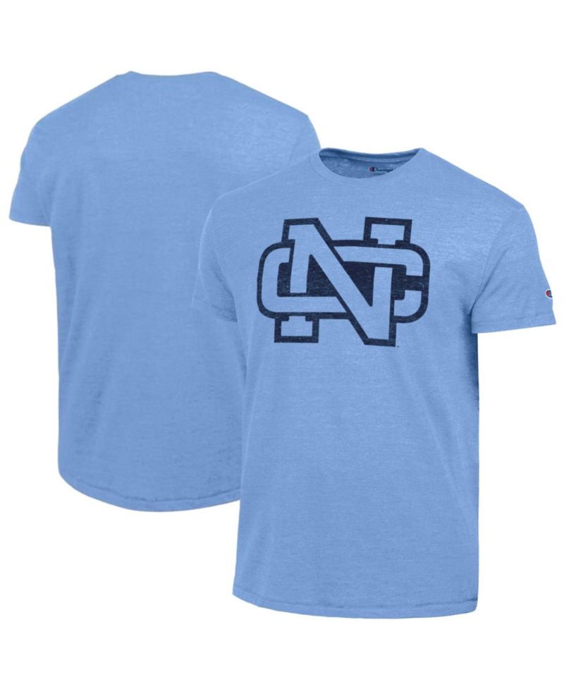 Men's Carolina Blue North Carolina Tar Heels Vintage Triumph Tri-Blend T-Shirt