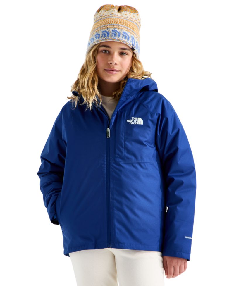 Boys' and Girls' Perrito 4-N-1 Waterproof Hooded Reversible Jacket