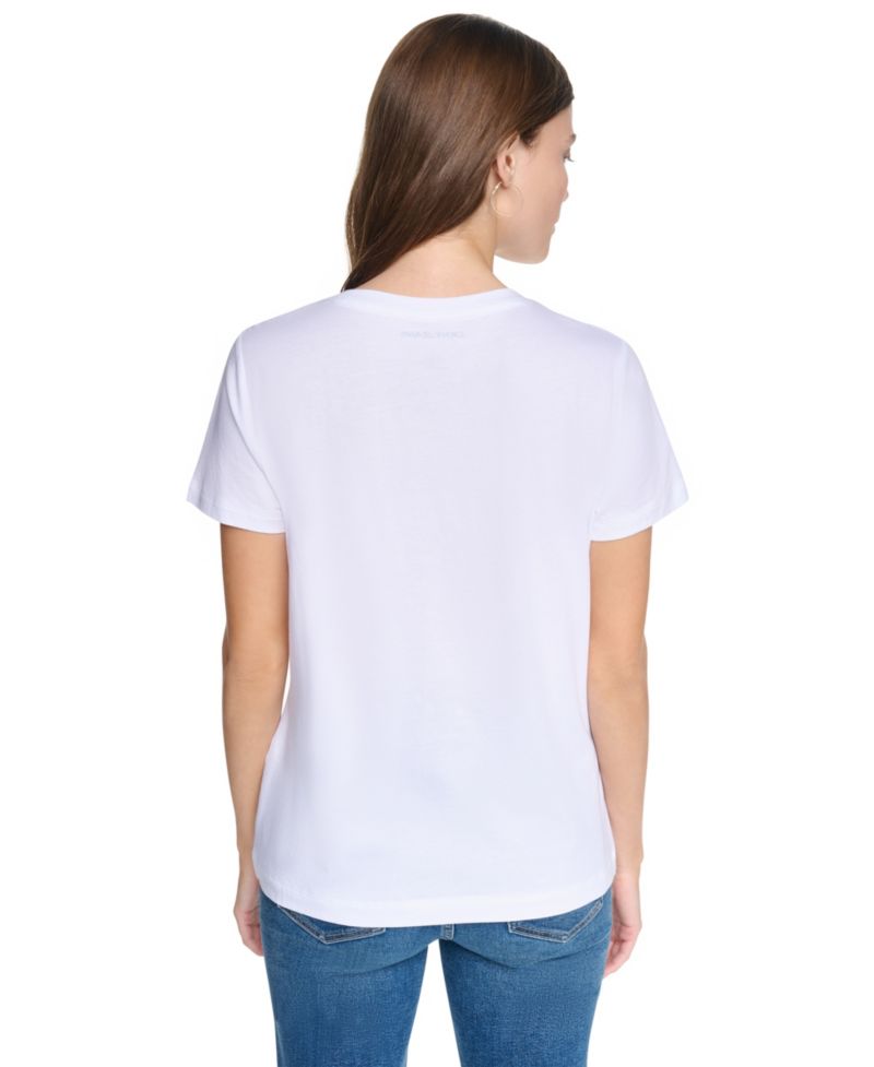 Women's Brooklyn Logo Photorealistic-Graphic T-Shirt