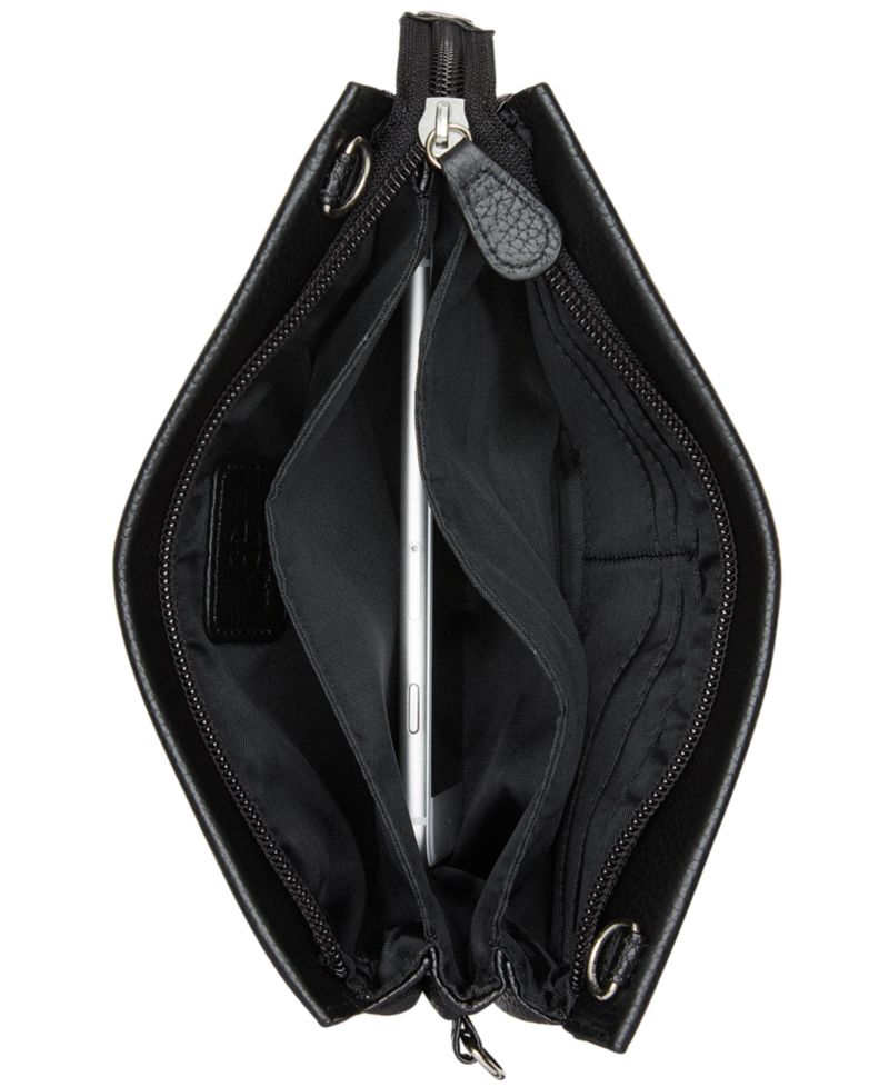 Softy Leather Crossbody Wallet