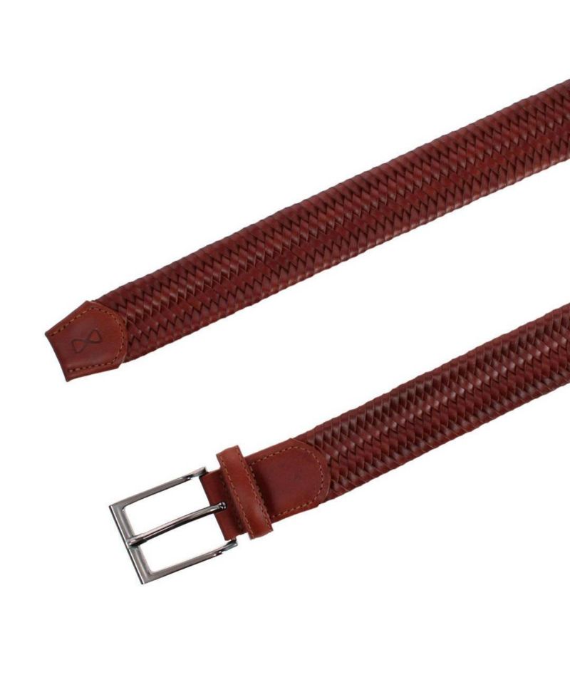 Men's Andres Classic Leather Stretch Dress Belt