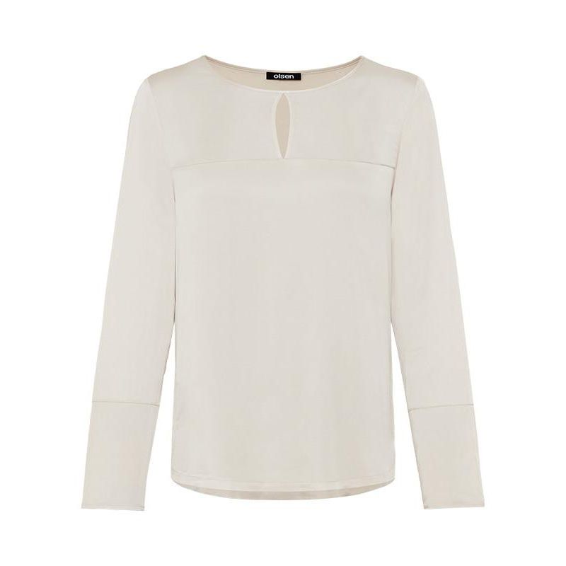 Women's Mixed Media Blouse