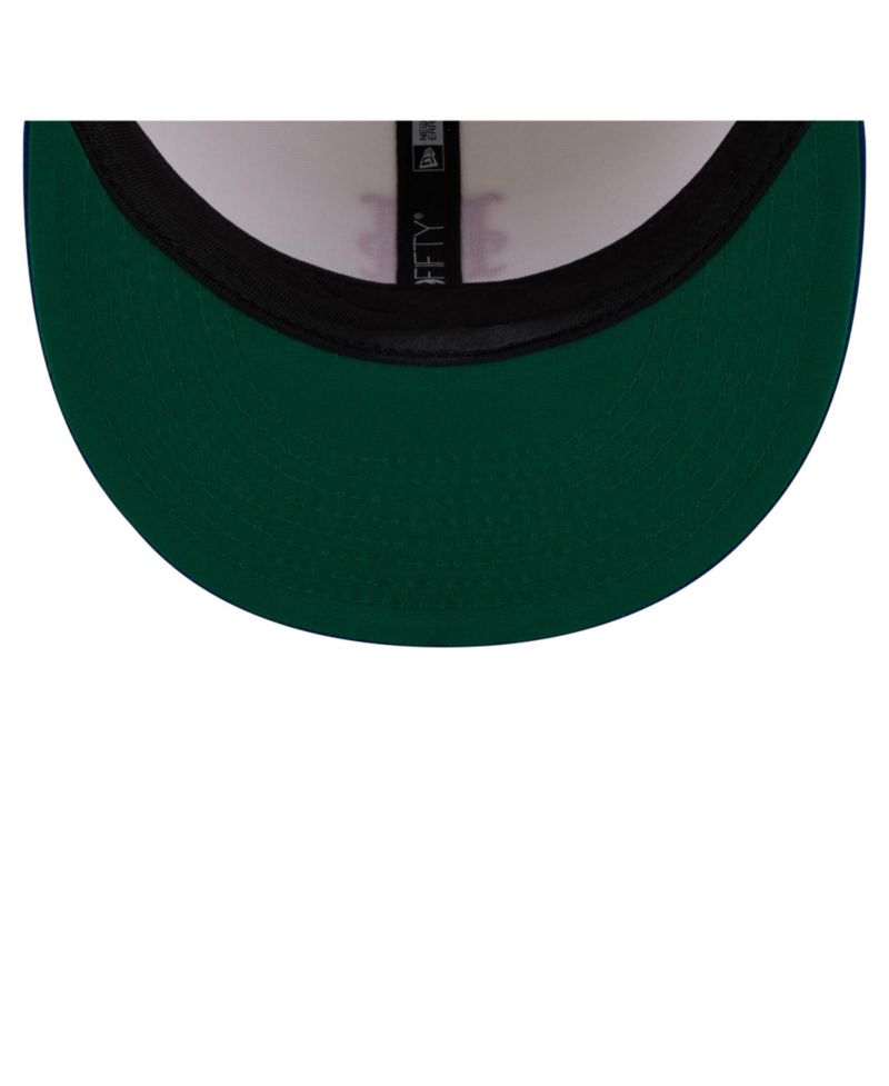Men's Cream/Royal New York Mets Localized 9FIFTY Snapback Hat