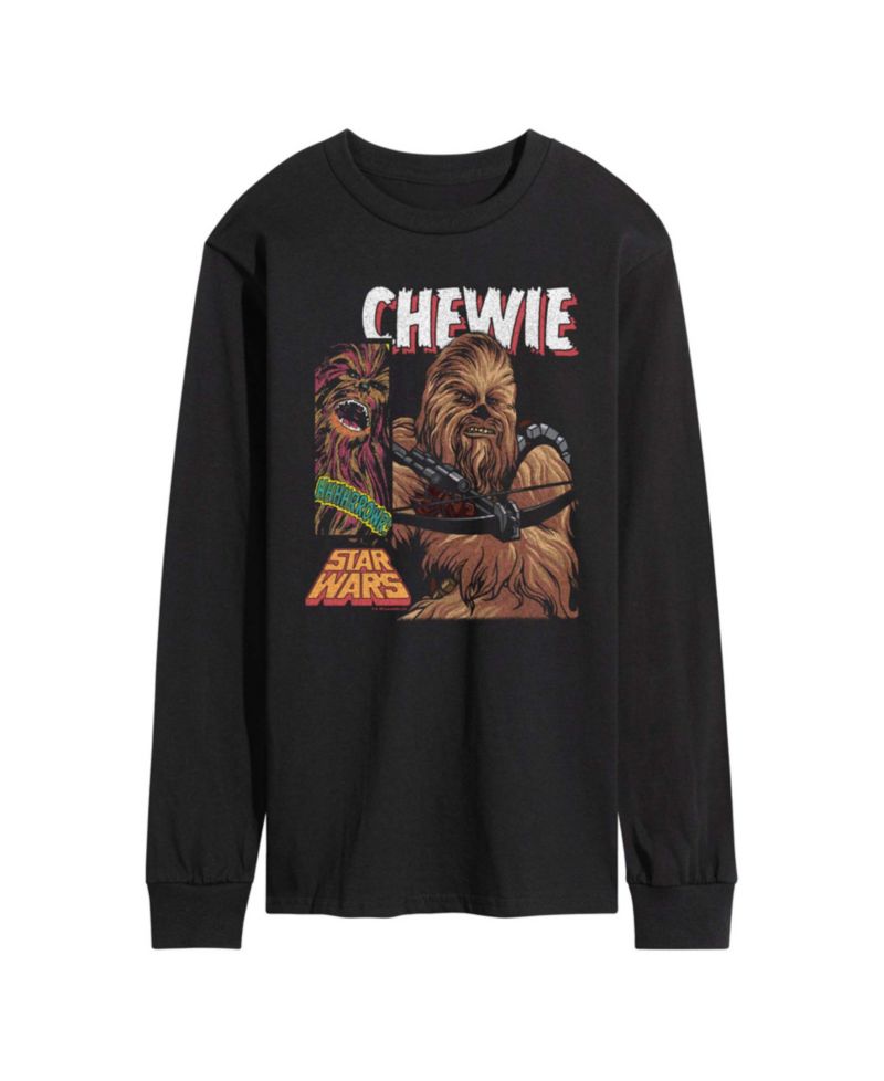 Men's Chewie Boxes Long-Sleeve Graphic T-Shirt