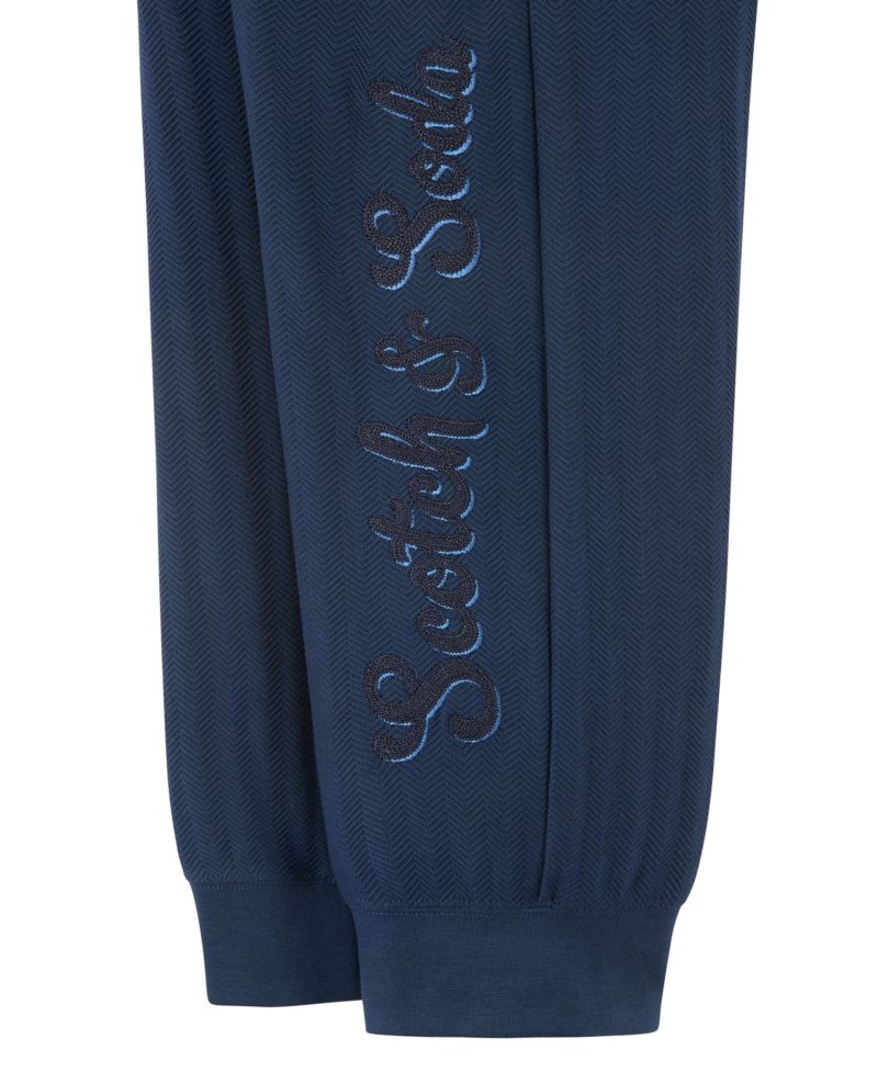 Big Boys Knit Herringbone Jogger Pants