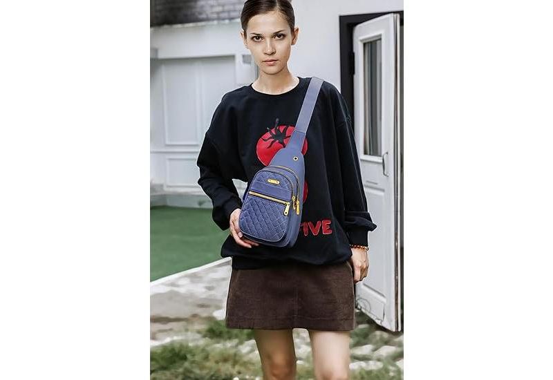 Small Sling Bag For Women Men Casual Crossbody Sling Backpack
