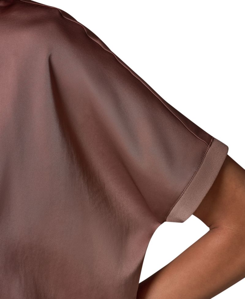 Women's Crewneck Boxy Blouse