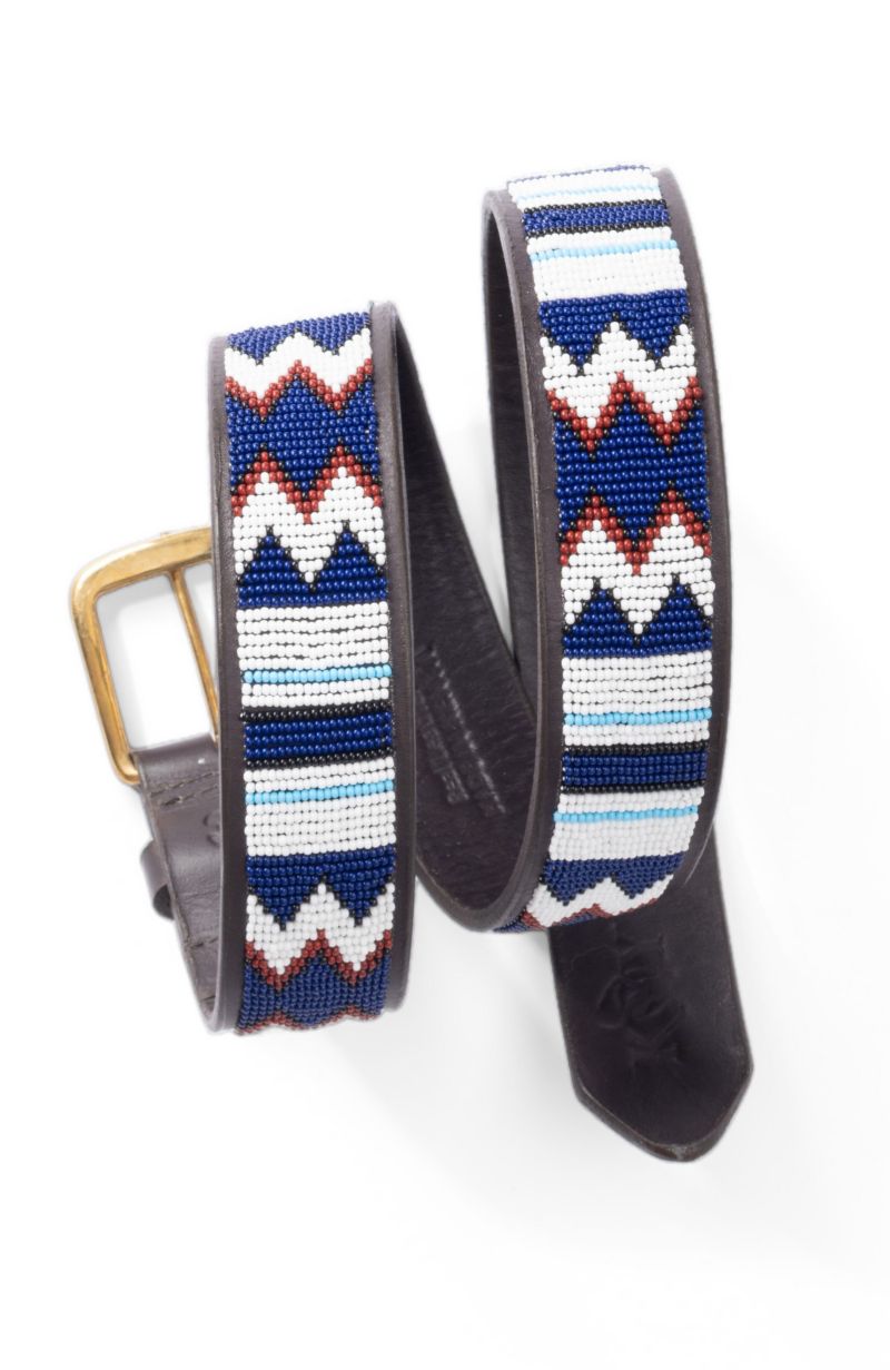 Men's Maasai Beaded Belt
