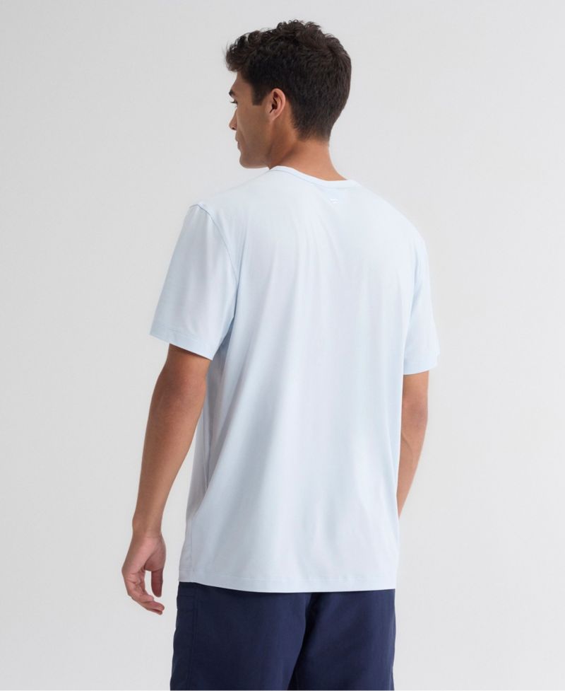 Men's Light Blue New York Yankees Clutch Winning Edge T-Shirt
