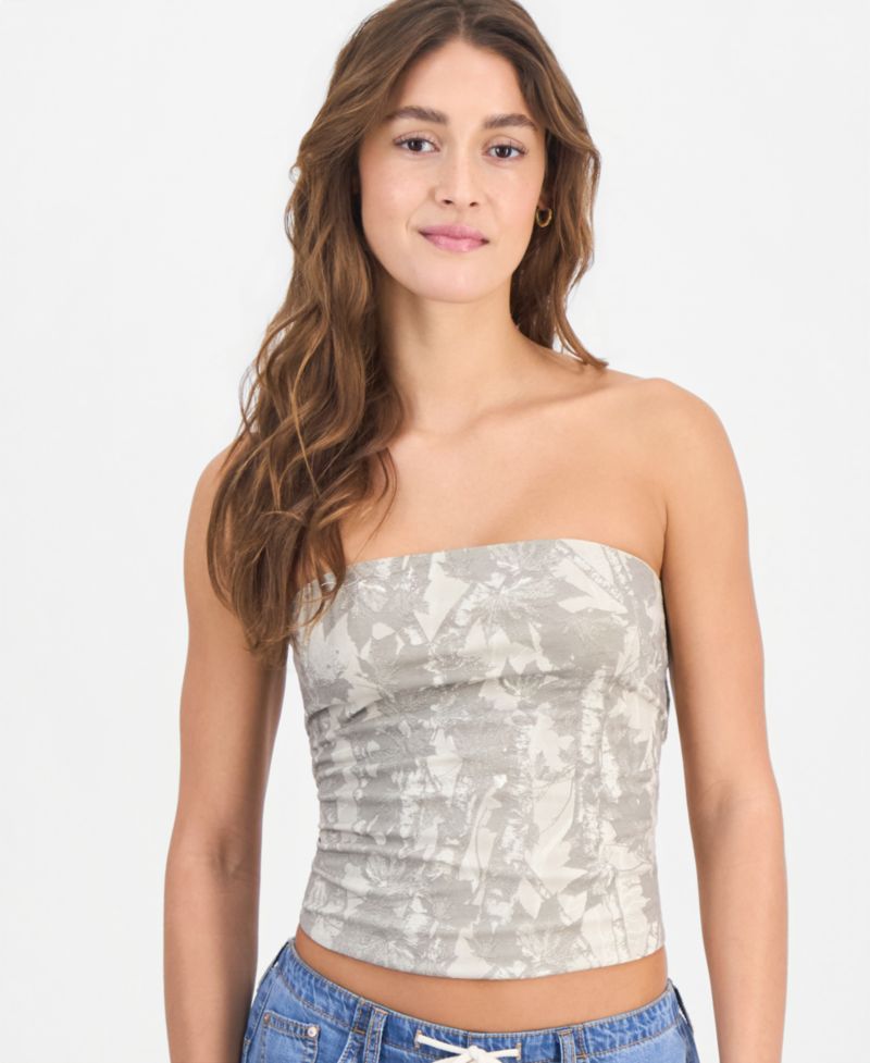 Juniors' Ford Reversible Strapless Tube Top