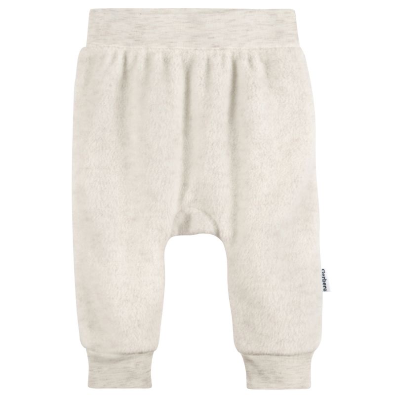 Baby Neutral Fleece Pants, 4-Pack