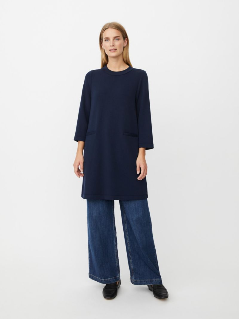 Women's Goldine Round Neck Tunic Dress