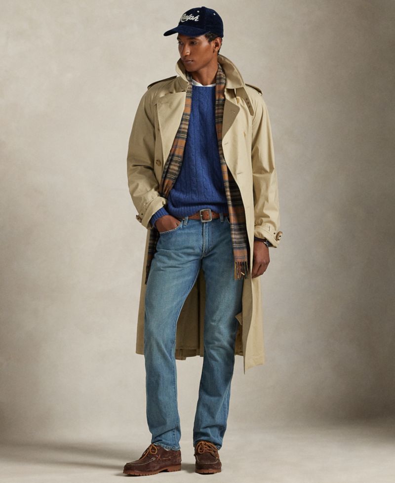 Men's Varick Slim Straight Indigo-Dyed Jeans