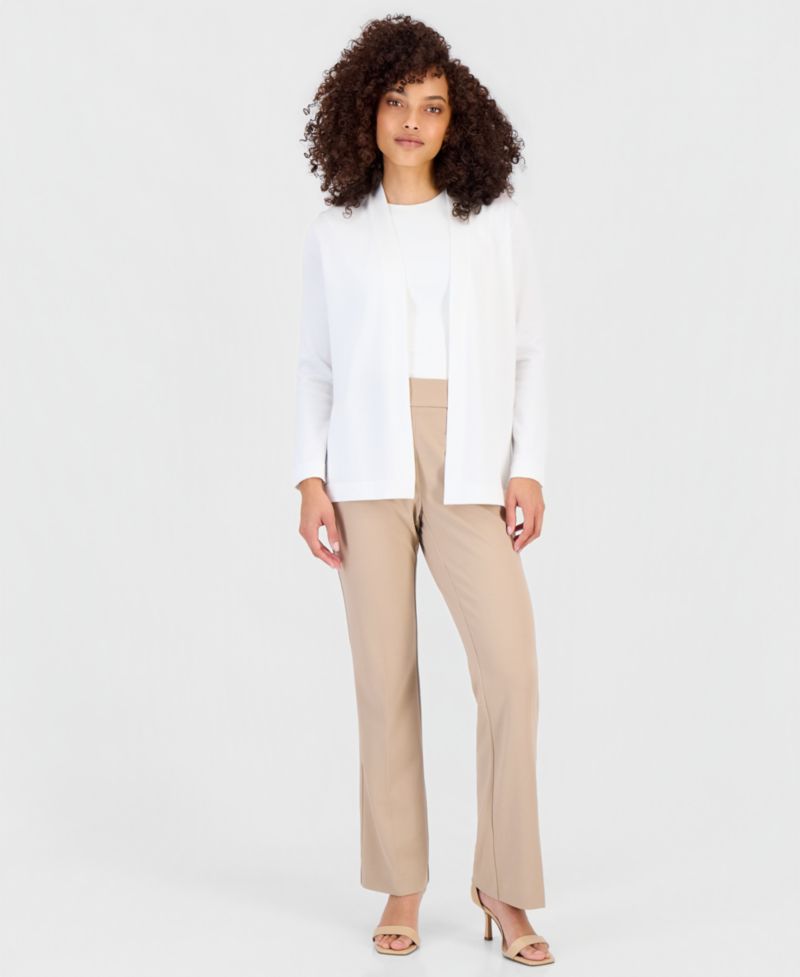 Petite Chatham Open-Front Cardigan