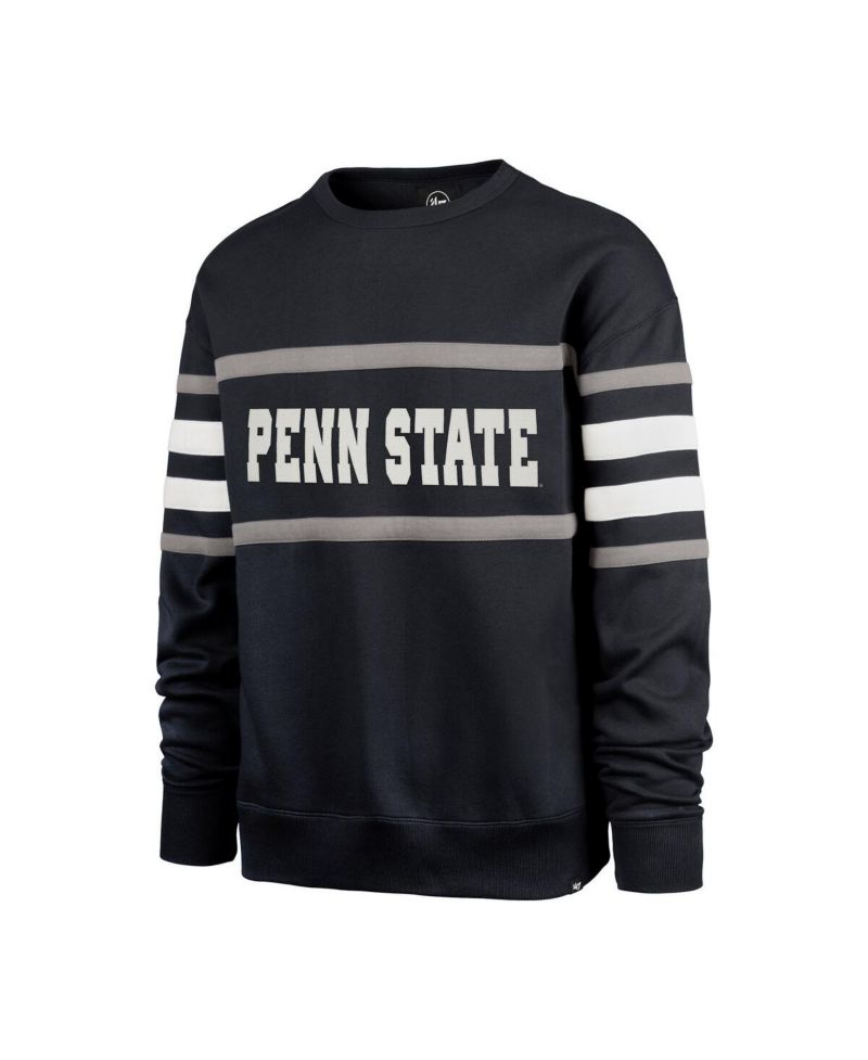 Men's Navy Penn State Nittany Lions Coaches Collection Pullover Sweatshirt