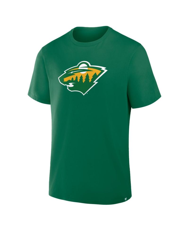 Men's Kelly Green Minnesota Wild Elevated Essential T-Shirt