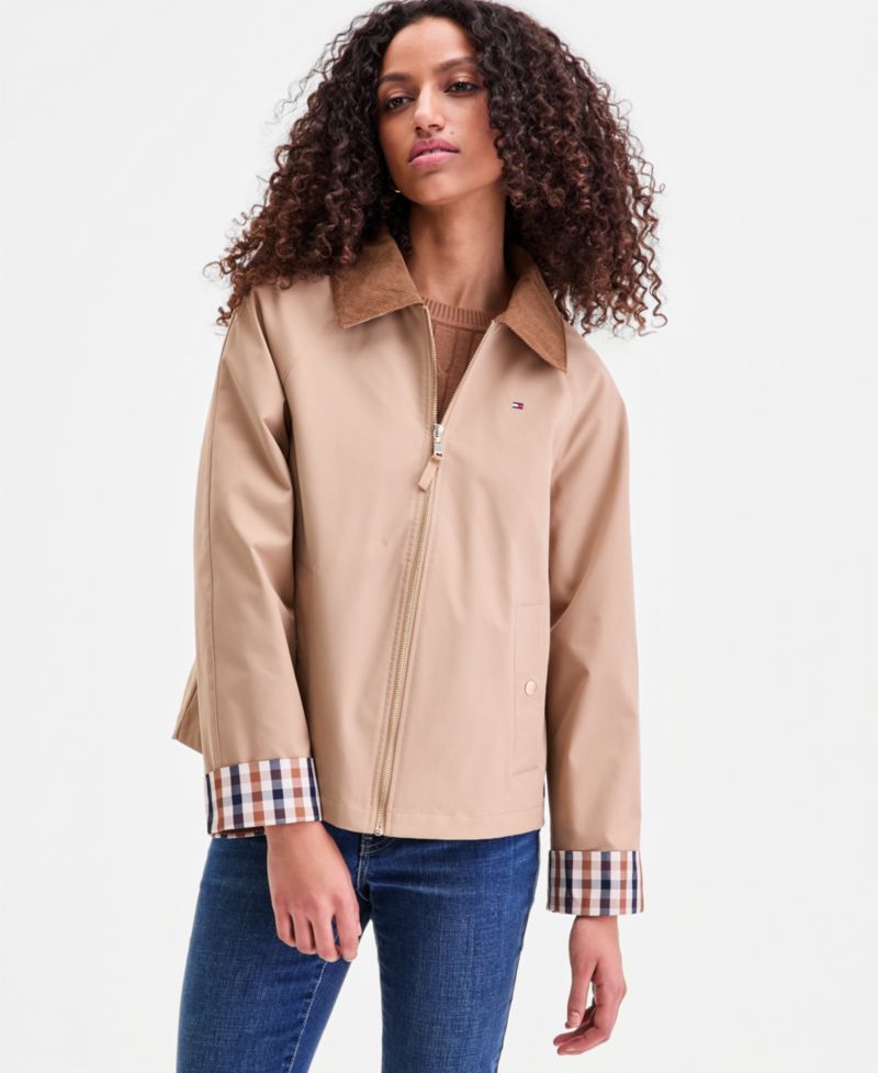 Women's Corduroy-Collar Barn Jacket