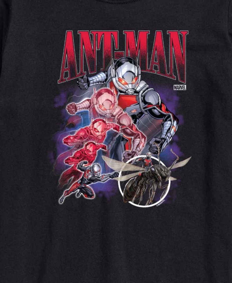 Men's Ant-Man Antman Collage Short-Sleeve Graphic T-Shirt