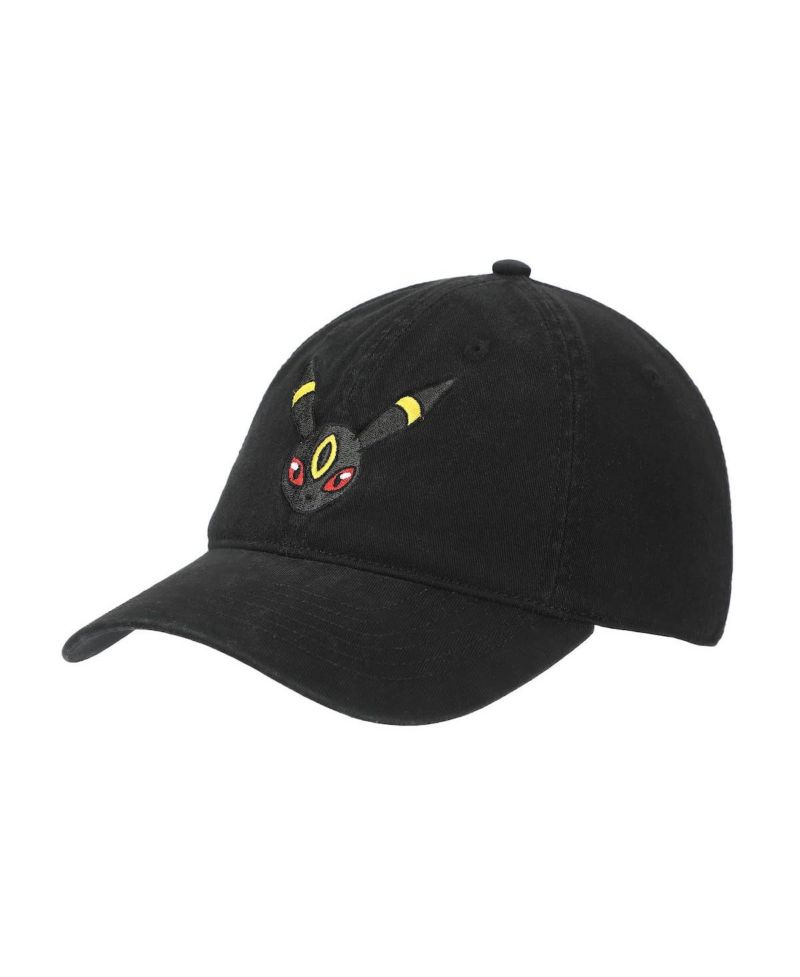 Men's Umbreon Face Black Unstructured Baseball Cap