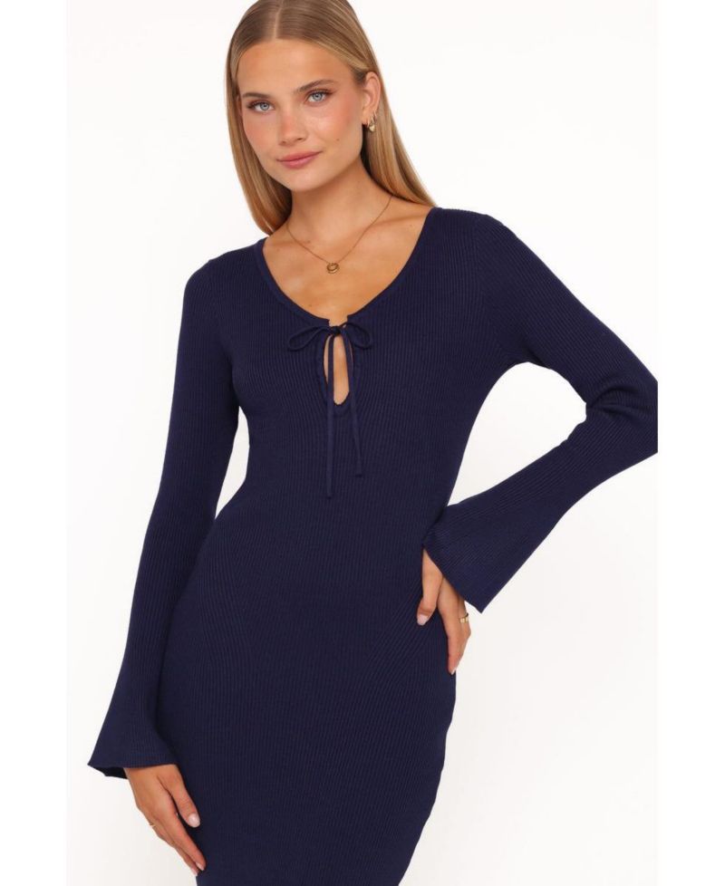 Women's Desley Knit Long Sleeve Maxi Dress