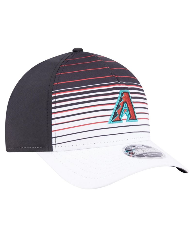 Men's Black Arizona Diamondbacks Gradient 9FORTY M-Crown Adjustable Hat