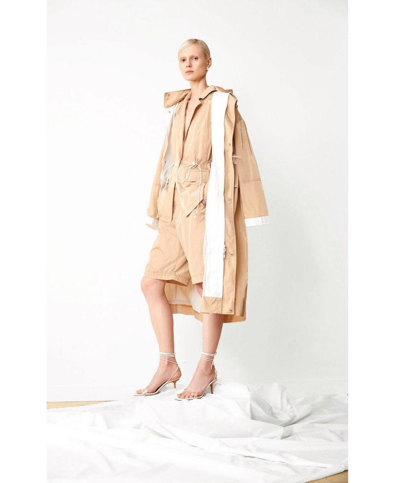 Women's Parachute Water Resistant Anorak Jackets