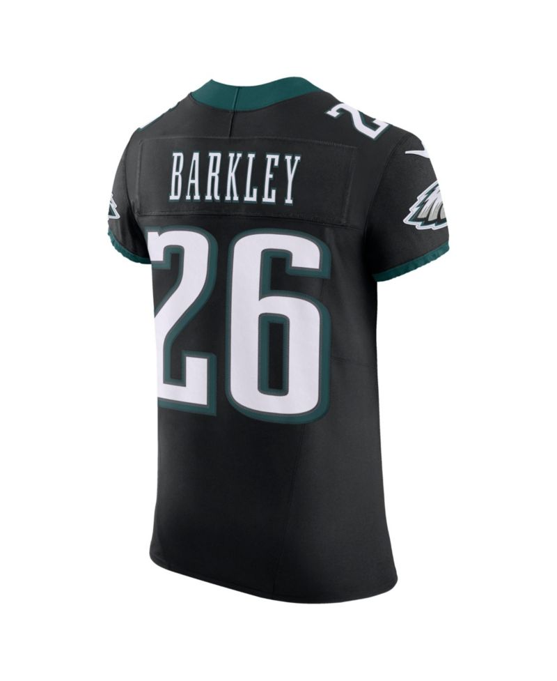 Men's Saquon Barkley Black Philadelphia Eagles Alternate Vapor F.U.S.E. Elite Jersey