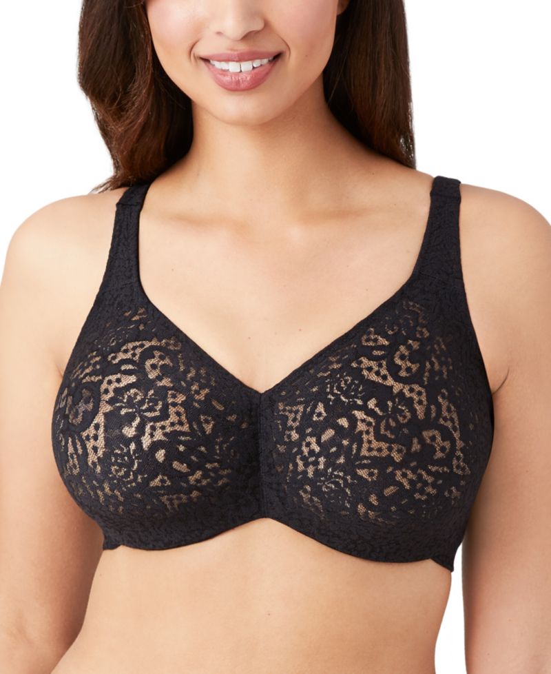 Full Figure Halo Lace Bra 65547