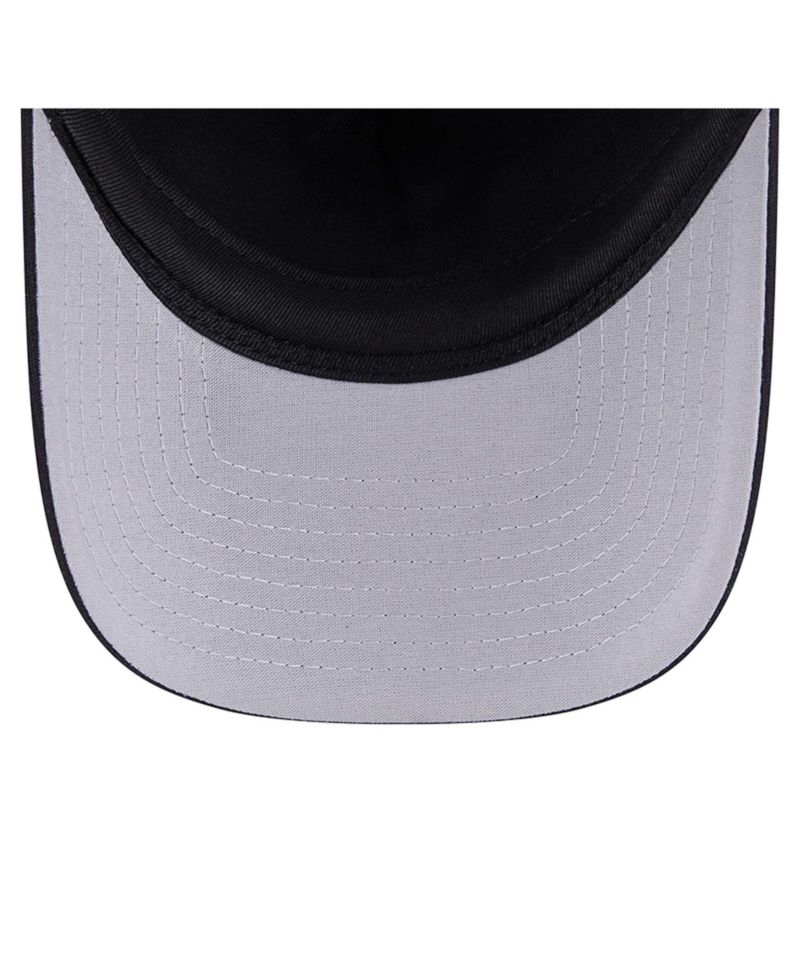 Men's Black Los Angeles Angels Retro Bold A-Frame Trucker 9FORTY Adjustable Hat