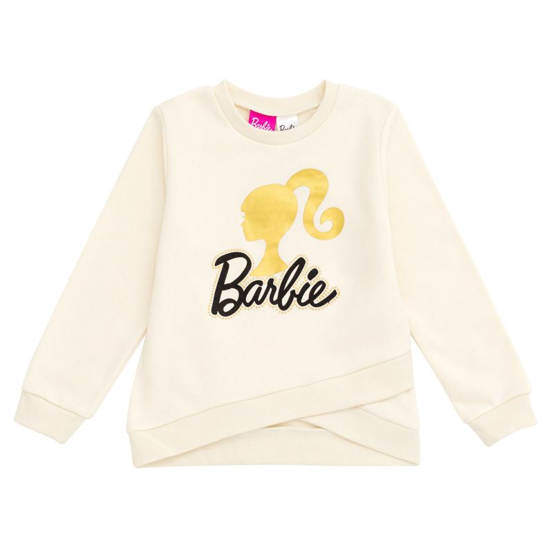 Girls' 2-Piece Fleece Sweatshirt and Joggers Set