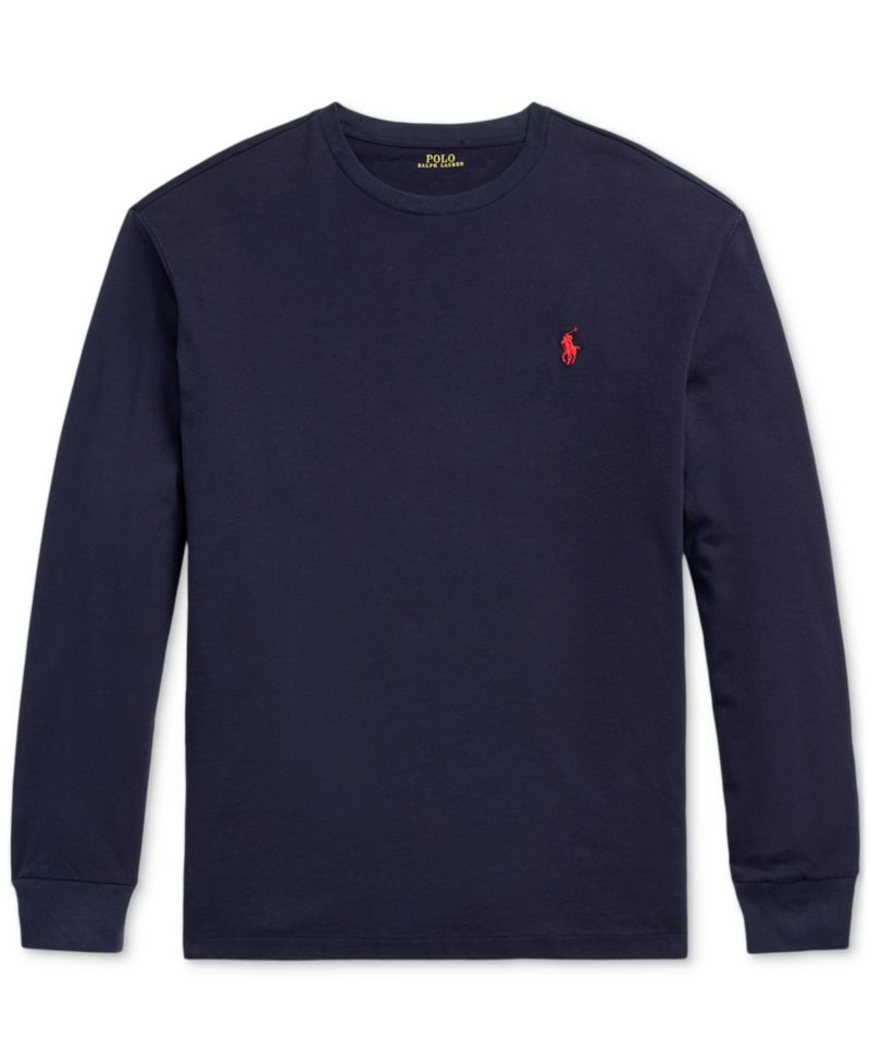 Men's Classic-Fit Jersey Long-Sleeve T-Shirt