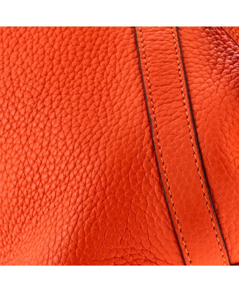 Pre-Owned Herm&eacute;s Picotin Lock Small Leather Bucket Bag