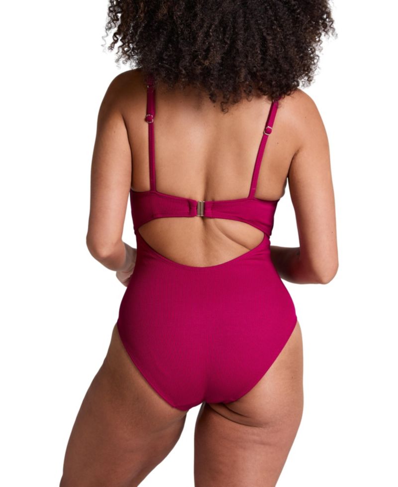Hunkemoller Women's Crinkle Ring Bathingsuit