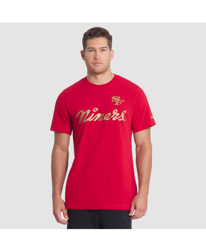 Men's Scarlet San Francisco 49ers 2025 Rivalries Collection Slub Dri-FIT T-Shirt