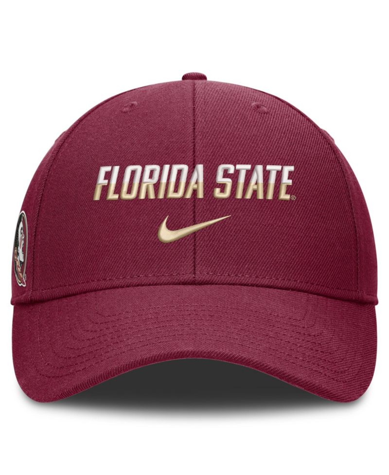 Men's and Women's Garnet Florida State Seminoles 2026 On-Field Gameday Rise Adjustable Hat